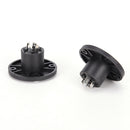 2Pack 4Pin Speakon compatible panel mountpole conductor speaker connector jack3c