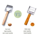 1X(Multi-Function Balanced Cut Honey Fork Steel Cut Honey Fork Barb Cut Hon