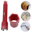 8-In-1 Faucet & Sink Installer Tool Multifunctional Water Pipe Wrench Spanner