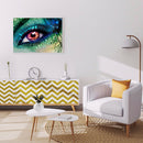 5D DIY Diamond Painting Green Eye Rhinestone Kit Full Round Home Wall Art