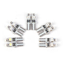 2pcs T5 Car Auto LED smd 3528 Wedge LED Light Bulb Lamp dash board Light red BX
