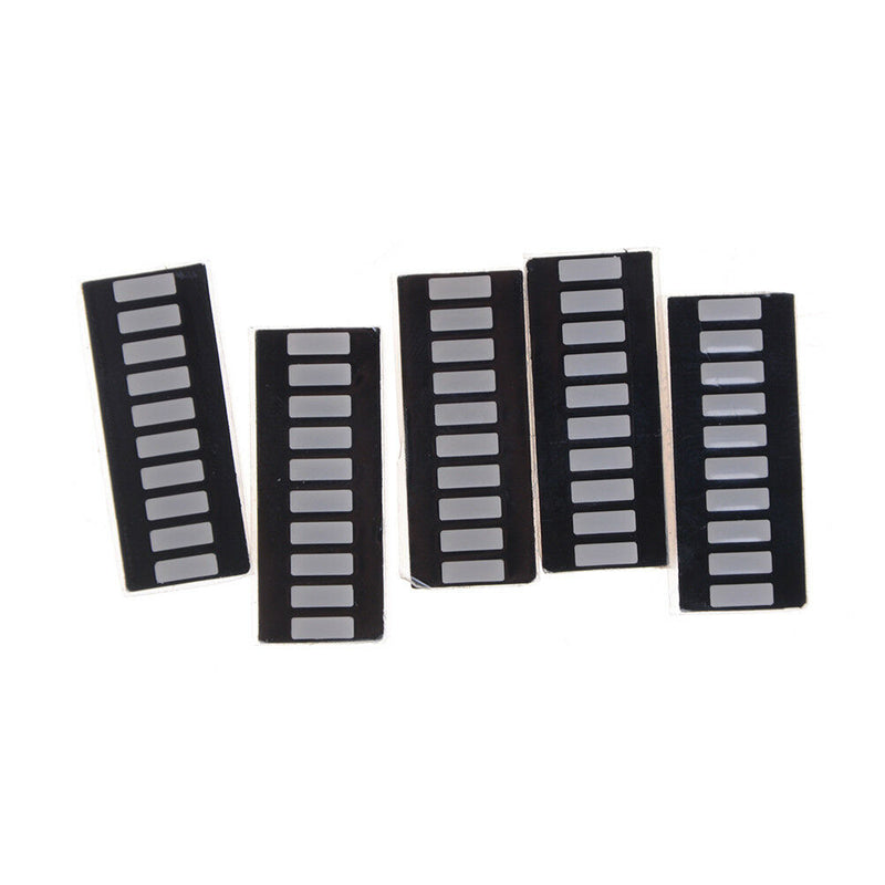 5pcs 10 Segment LED Bargraph Light Display Red Yellow Green B Bj