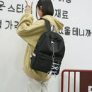 Fashion big capacity shopping bag laptop backpack rucksack canvas bags studeO4V8