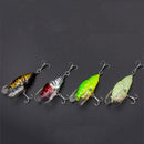 1pcs Cicada Bass Insect Fishing Lures 4cm Crank Bait Floating-Tackle