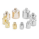 200Pieces End Cap Bell End Tip Bead Caps DIY Tassel Leather Cord Jewelry