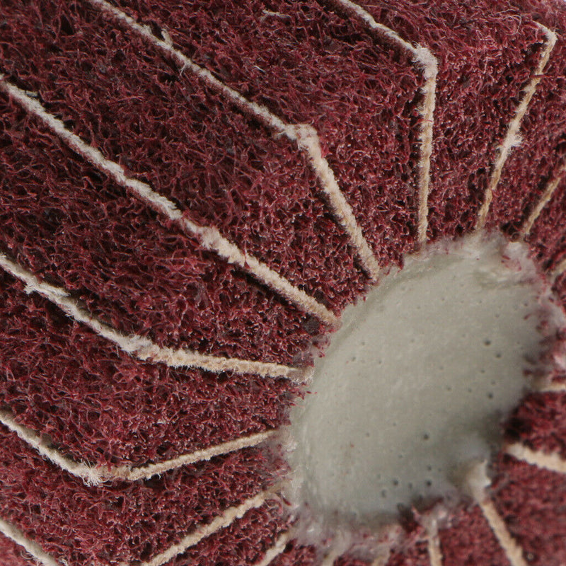 40x25x6mm , Keen-brite Non Woven Abrasives Interleaf Flap Wheel Grinding