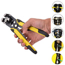 Professional Automatic Wire Striper Cutter Crimper Stripper Pliers Terminal// FT