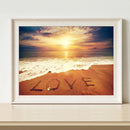 DIY Beach LOVE Full Drill Diamond Painting Home Decor 5D Mosaic Picture