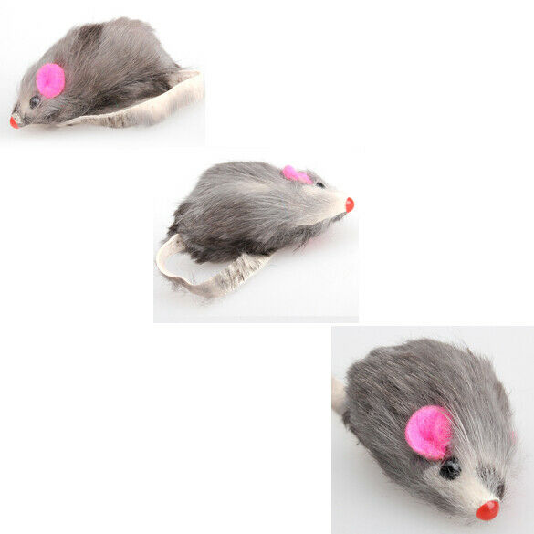 Fashion New Lovely Bright Coloured Little Funny Cute Mouse Toys For Pets