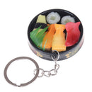Simulation Sushi Key Chain Keyring Charm Pendant Purse Keychain3C