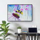 Chrysanthemum Bee 5D Diamond Painting DIY Full Round Drill Rhinestone Craft