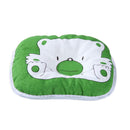 Newborn Infant Soft Neck Head Shape Baby Shaping Pillow (green)