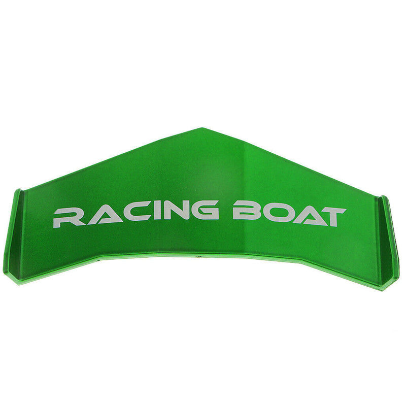 2.4G RC Racing Boat Tail Wing Empennage w/Screws Kits for FT009-5 Green