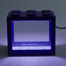 Mini USB LED Lighting Clear Fish Tank Ornament Aquarium Office Desktop Deco