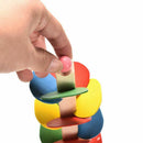 Wooden Toys for Children Colorful Building Blocks Tree Ball Run Track Baby  Z7Y5