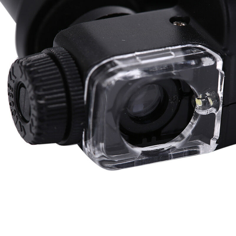 universal mobile phone microscope lens 90x optical zoom magnifier led lights ME
