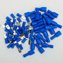 100Pcs Male & Female Insulated Spade Wire Crimp Terminal Cable Connector Kit