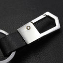 1 PCS Men'S Metal Keychain Creative Leather Car Keychains Usefulness Gift KEY