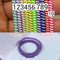 10 x Spring Protector Cover Cable Cord For Phones USB Data Sync Charging Cables