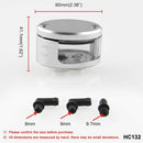 Cnc Brake Fluid Reservoir Tank Oil Cup Motorcycle For Kawasaki Ninja Zx9R Z
