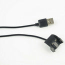 1M Black Replacement USB Charger Charging Dock Cable For Garmin Vivosmart HR/HR+