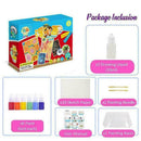 DIY Marbling Painting Kit Painting on Water Creative of Colors 6 Set Art D2X7