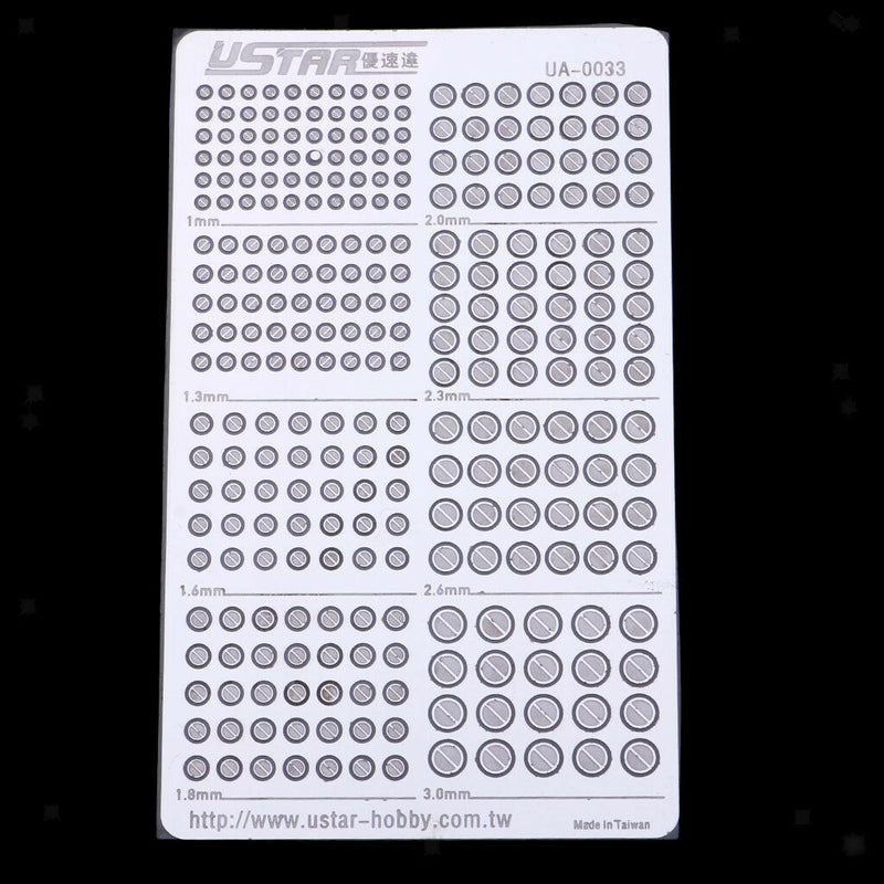 Action Figures Body Add On Parts Etching Detail Decals Round for Gundam