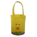 Cute Yellow Chick Chicken Fabric Tote Bag Easter Gift Bag Egg Baskets