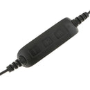 Corded Phone Headset, Call Center Telephone Headset, USB Earphone Jack Noise
