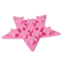 Silicone Fondant Mold Cake Decorating Chocolate Baking Mould Tool DIY Star Pink