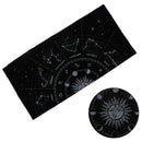 Divination Tarot Twelve Constellations Love Career Transfer Card Tablecloth 3C