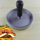 Aluminum Non-Stick Hamburger Press Meat Patty Mold Burger Maker 12cm Dia.