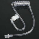 Acoustic Tube Surveillance Security Coiled Headset Ear Tip Earpiece For Ear R6E4