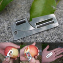 2" Double Peeler Stainless Steel 2 in 1 EDC Pocket Multi Tools Outdoor Opener BX