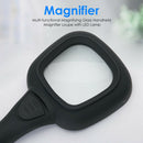 Multi-functional Magnifying Glass Handheld Magnifier Loupe with LED Lamp