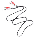 2RCA Male to 2RCA Male Audio Cable Fr Laptop HDTV DVD VCD AmpliS Ew