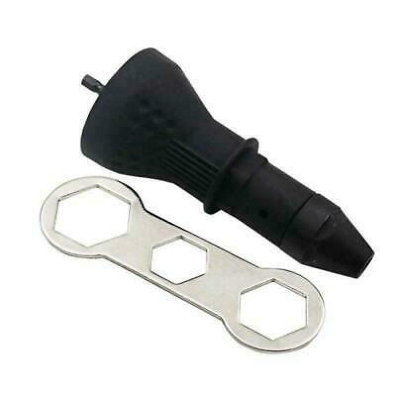 Electric Rivet Nut Gun Cordless Drill Kit Adapter Riveting Tool Insert Set Hand