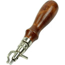 1Set 5 in1 Pro Wood Handle Leather craft Adjustable needle and Groover Crea