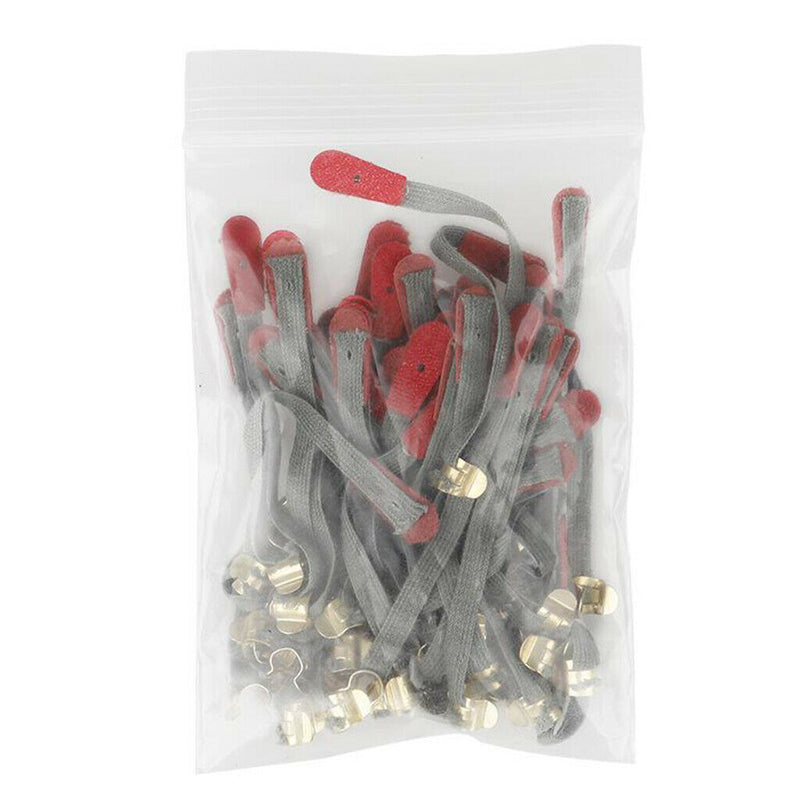 50 Piece Piano Spring Clip Clamp Strap Set