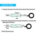 Pins Terminals Removal Tools Auto Car Wire Connector Terminal Pin Extractor