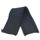 1X Neoprene Cable Zipper Management Sleeve Wrap Wire Hider Cover Organizer Black