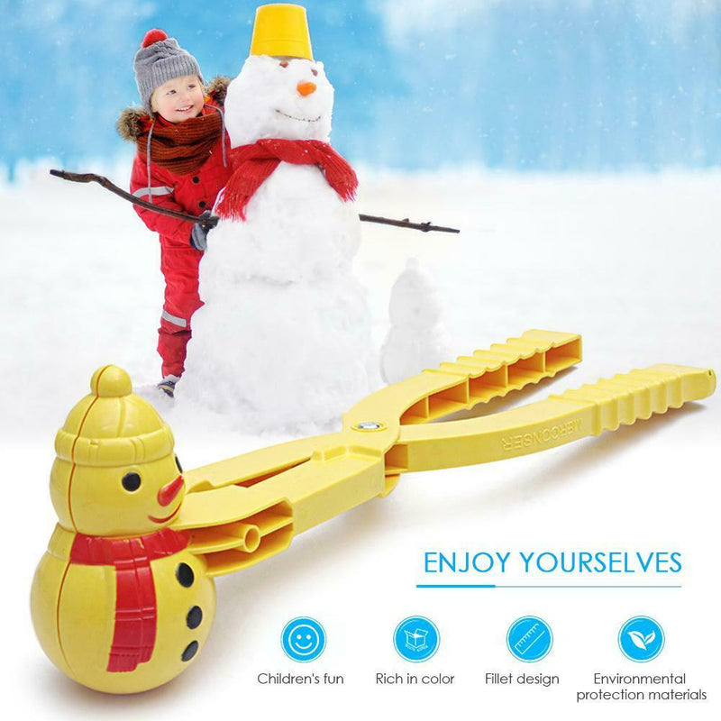 Winter Snowman Snowball Clip Kids Outdoor Toys Snow Ball Maker Sand Mold
