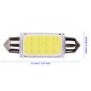 2pcs 41mm COB SMD LED 12V Car Reading Bulb Map Light (white light)