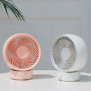 Mini Air Circulation Fan 180 Degree Rotation 330 Strong Wind Power Usb Char