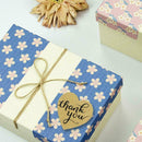 500 Thank You Stickers Seals Mini DIY Craft Heart-Shaped new Favours Lables E3B6