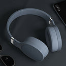 VJ087 Wireless Bluetooth Headphone Foldable Deep Bass Bluetooth Headset Gray