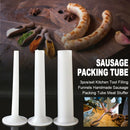 3pcs/set Portable Meat Stuffer Kitchen Tool Filling Funnels Sausage Packing Tube