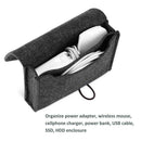 Home Storage Organization 1 Pcs Key Coin Package Mini Felt Pouch Earphone S U3V8