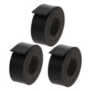 Microfiber Pu Leather Trimming Tape Strap For Garment 2cm In Width 3 Pieces