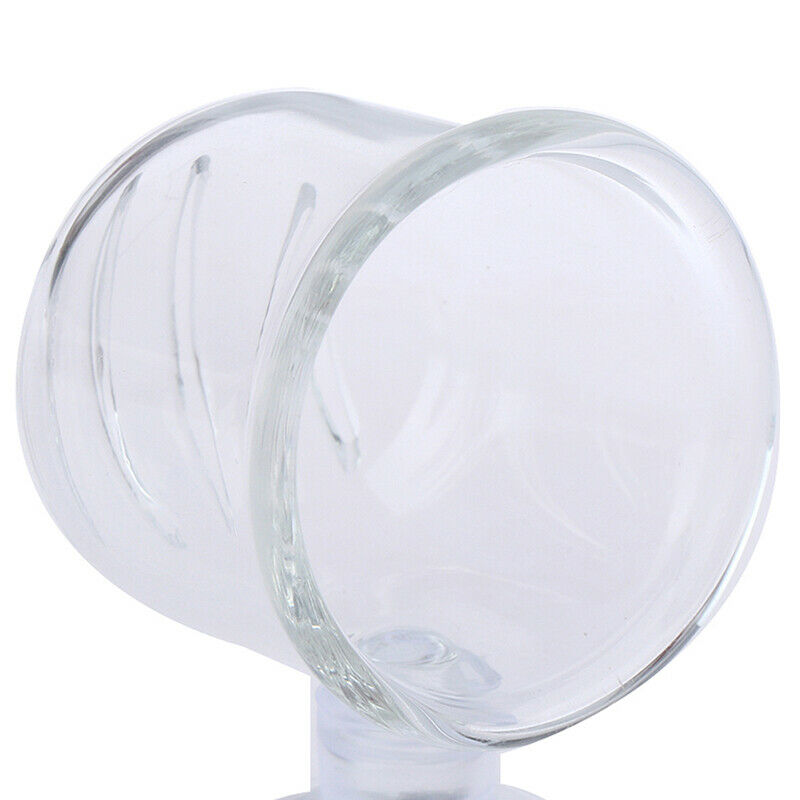 Aquariums Fish Feeders Glass Feeding Food Cup Plant Cup Fish Clear Dish Tray3C